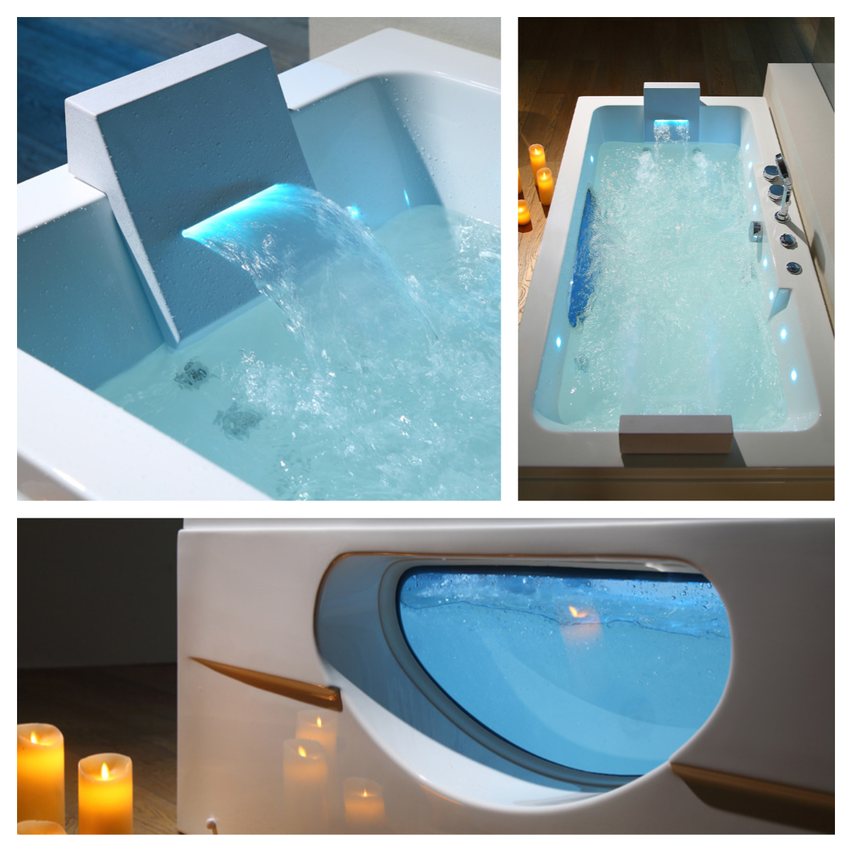 Baignoire balnéo WA1019 — détail 2